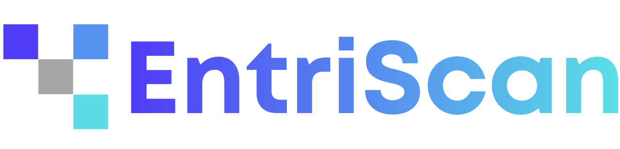 EntriScan logo - QR code check-in and attendance tracking solution